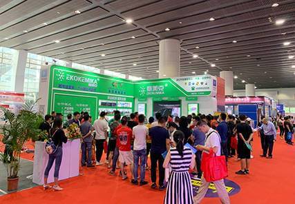 清洗行业的明星产品展会现场的人气爆棚